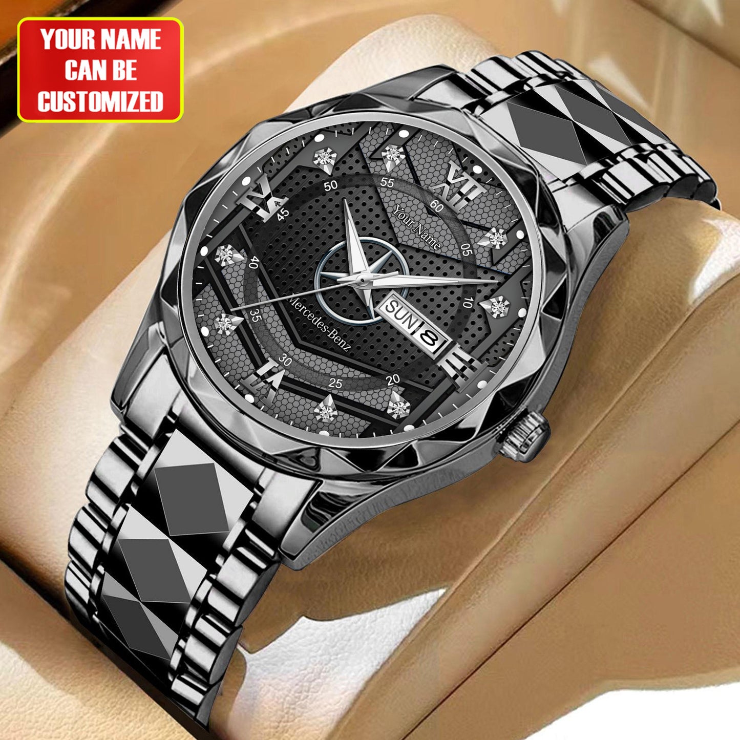 Personalized Merc Layer Alloy Charley Watch