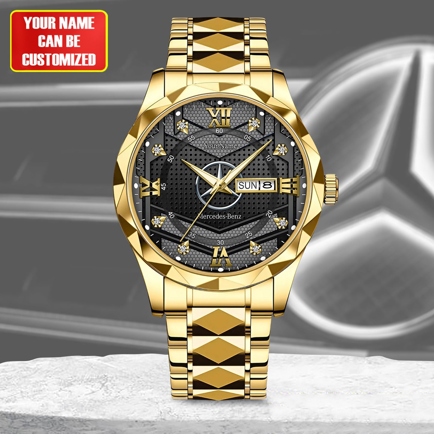 Personalized Merc Layer Alloy Charley Watch