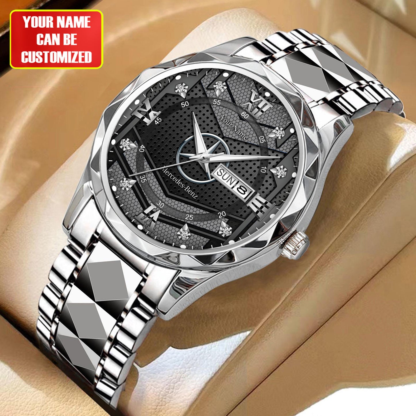 Personalized Merc Layer Alloy Charley Watch