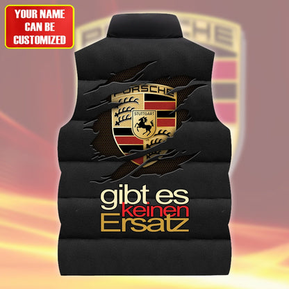 Pors Tear Sleeveless Windproof Puffer Jacket