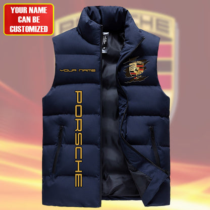Pors Tear Sleeveless Windproof Puffer Jacket