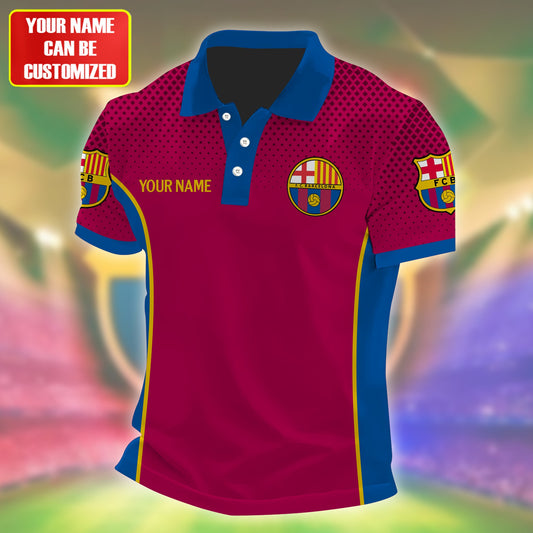 Personalized Barcelona FC 3D Full Printing Set , Barcelona FC Shirt , Barcelona Set , Zipper Polo, Hoodie , Short , Polo , hawaii V17