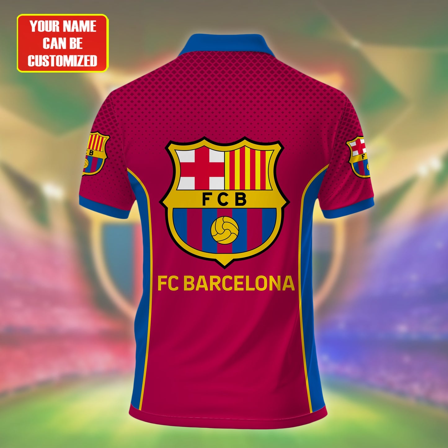 Personalized Barcelona FC 3D Full Printing Set , Barcelona FC Shirt , Barcelona Set , Zipper Polo, Hoodie , Short , Polo , hawaii V17