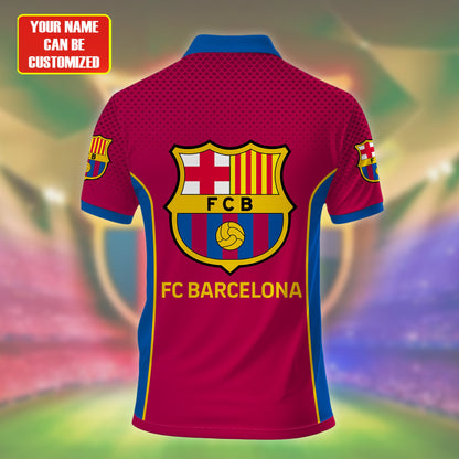 Personalized Barcelona FC 3D Full Printing Set , Barcelona FC Shirt , Barcelona Set , Zipper Polo, Hoodie , Short , Polo , hawaii V17