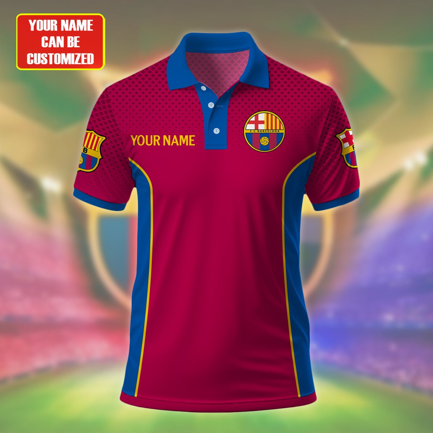 Personalized Barcelona FC 3D Full Printing Set , Barcelona FC Shirt , Barcelona Set , Zipper Polo, Hoodie , Short , Polo , hawaii V17