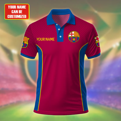 Personalized Barcelona FC 3D Full Printing Set , Barcelona FC Shirt , Barcelona Set , Zipper Polo, Hoodie , Short , Polo , hawaii V17