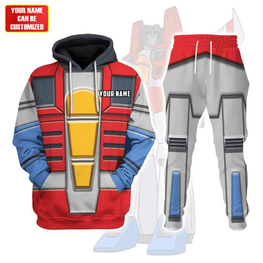 Personalized Transformer Starscream 3D All over Printed Hoodie and Sweatpants set