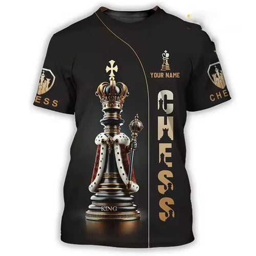 Personalized Chess 3D Full Printing Set , Chess Shirt , Set , Zipper Polo, Hoodie , Short , Polo , hawaii V14