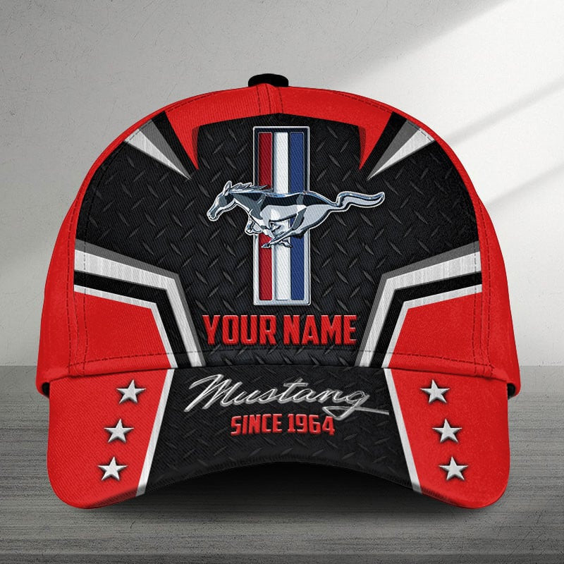 Personalized F Mustang Classic Cap V13
