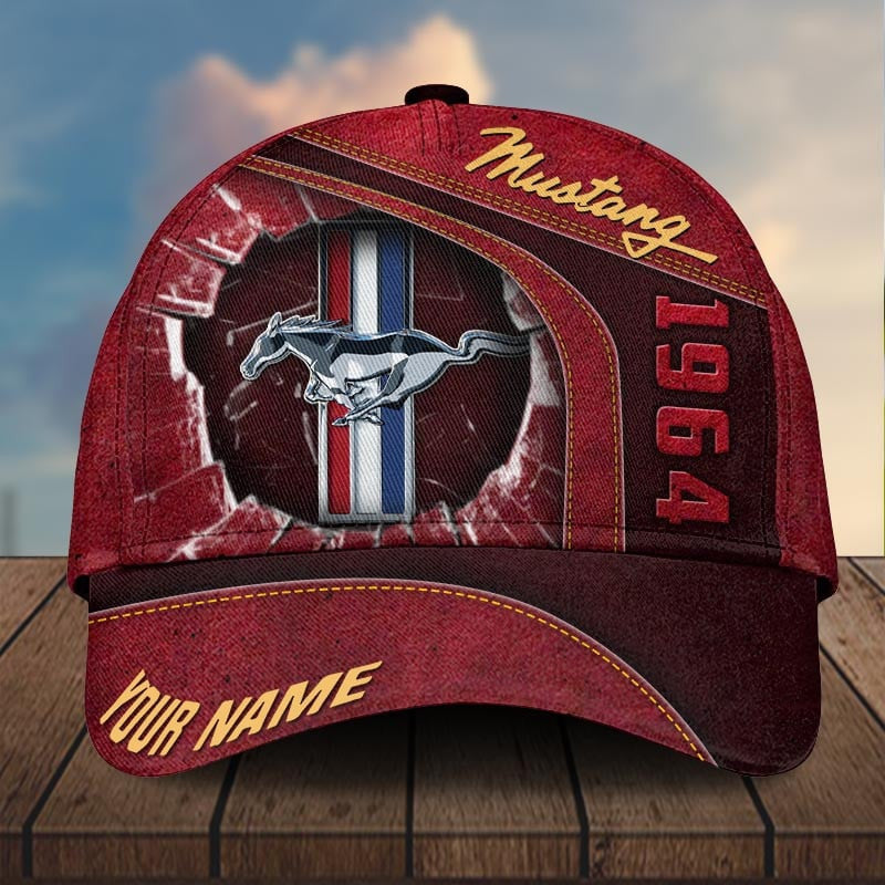 Personalized F Mustang Classic Cap V14