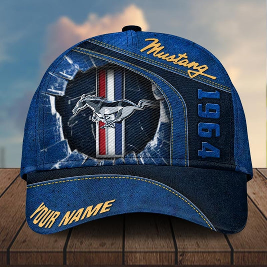 Personalized F Mustang Classic Cap V14