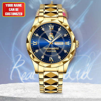 Personalized Real Madrid Sport Alloy Charley Watch V3