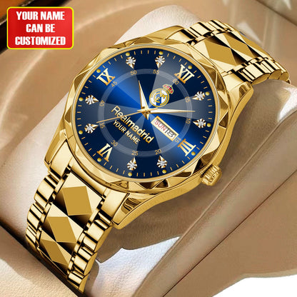 Personalized Real Madrid Sport Alloy Charley Watch V3