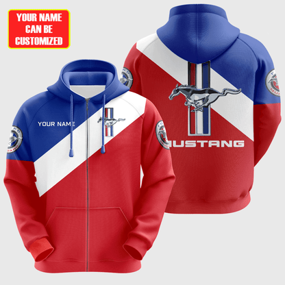Personalized F Mustang Q4 3D All over Printed Hoodie and Sweatpants set