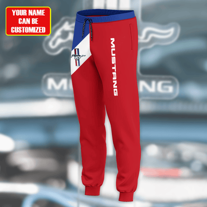 Personalized F Mustang Q4 3D All over Printed Hoodie and Sweatpants set