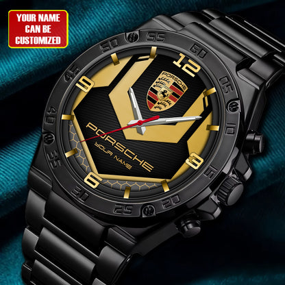 Personalized Pors Sport Luxury Dial Steel Watch V2
