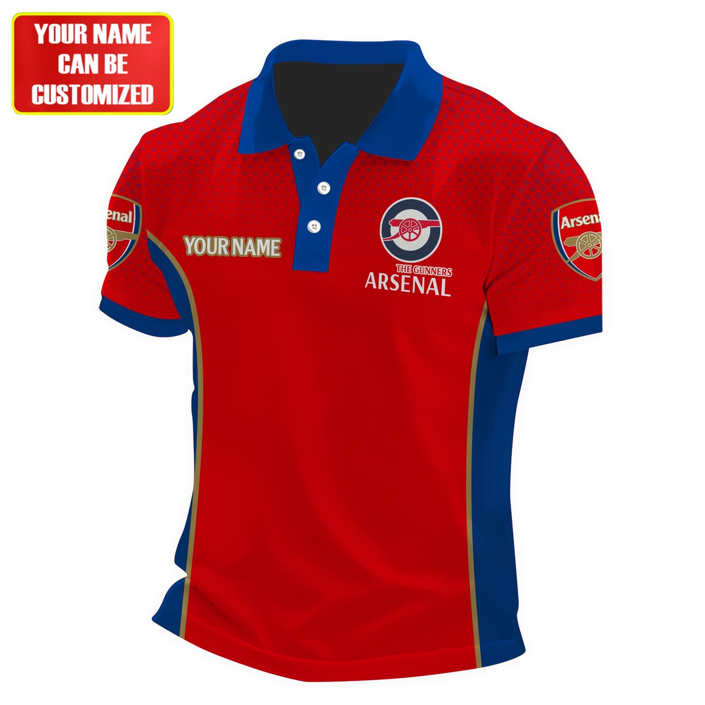 Personalized Arsenal 3D Full Printing Set , Arsenal Shirt , Zipper Polo, Hoodie , Short , Polo ,hawaii V3