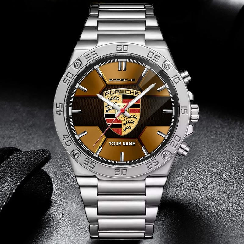 Personalized Pors Sport Luxury Dial Steel Watch V3