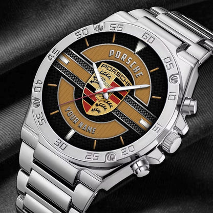 Personalized Pors Sport Luxury Dial Steel Watch V5