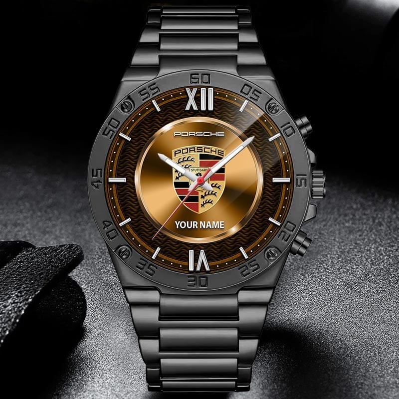 Personalized Pors Sport Luxury Dial Steel Watch V6