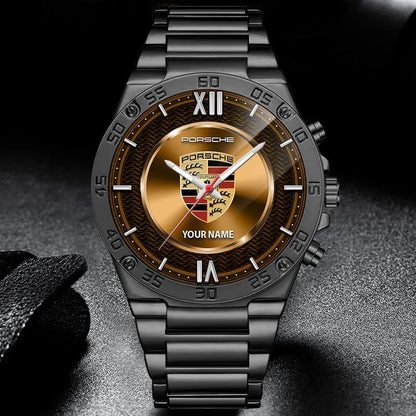 Personalized Pors Sport Luxury Dial Steel Watch V6