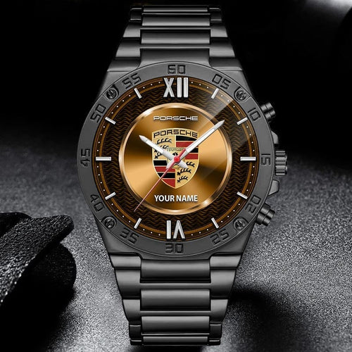 Personalized Pors Sport Luxury Dial Steel Watch V6