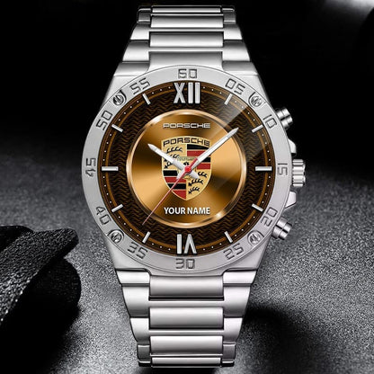 Personalized Pors Sport Luxury Dial Steel Watch V6