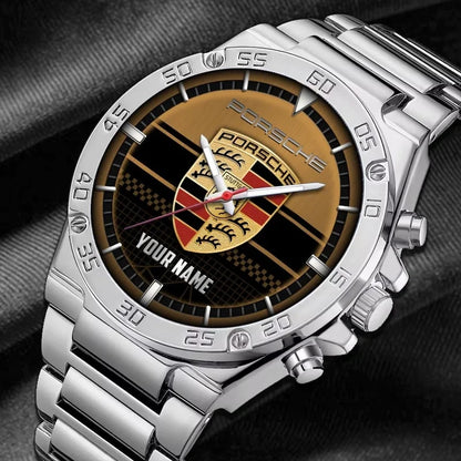 Personalized Pors Sport Luxury Dial Steel Watch V7