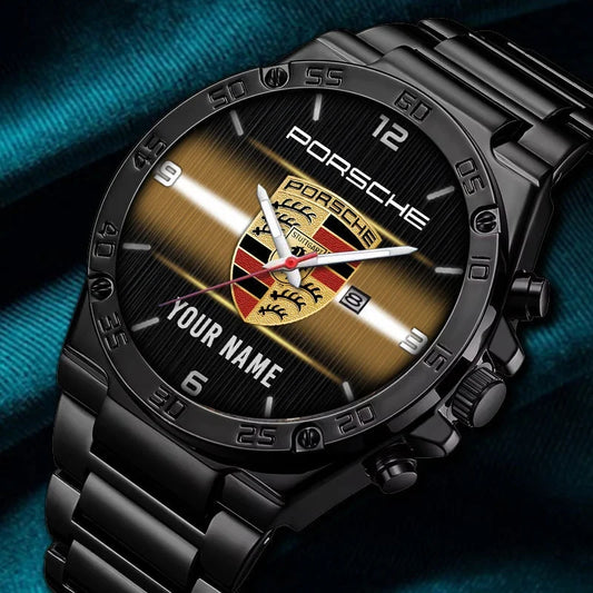 Personalized Pors Sport Luxury Dial Steel Watch V8