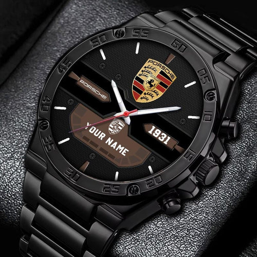 Personalized Pors Sport Luxury Dial Steel Watch V9