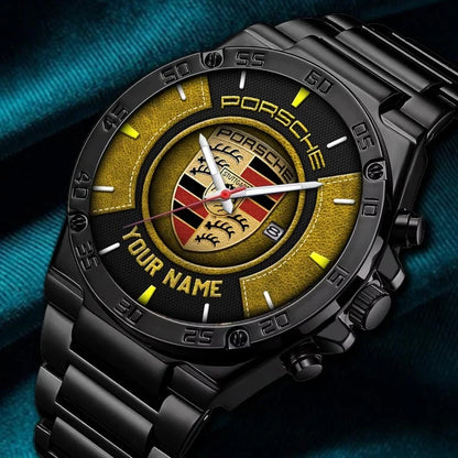 Personalized Pors Sport Luxury Dial Steel Watch V10