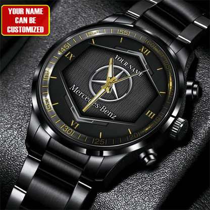Personalized Merc Luxury Stainless Steel Watch