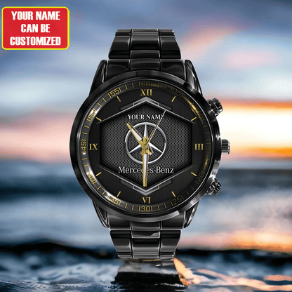 Personalized Merc Luxury Stainless Steel Watch