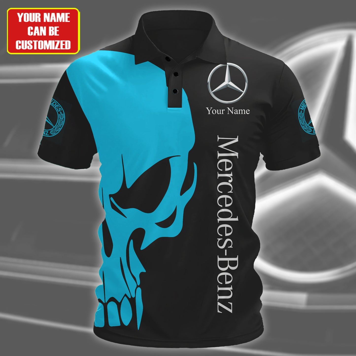 Personalized Merc 3D Full Printing Shirt , Zipper Polo, Hoodie , Short , Polo , hawaii