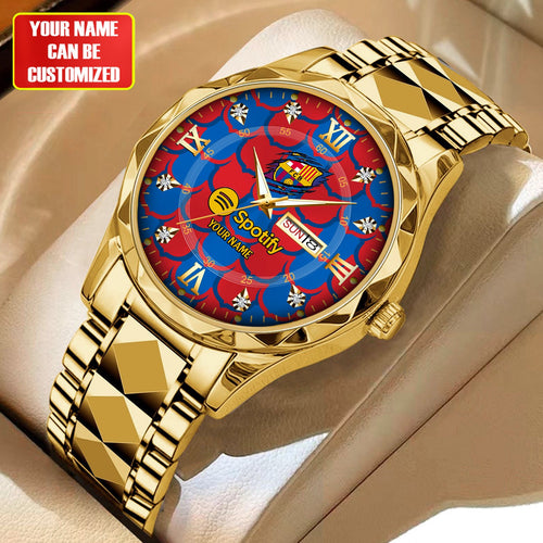Personalized Barcelona FC Alloy Charley Watch V5