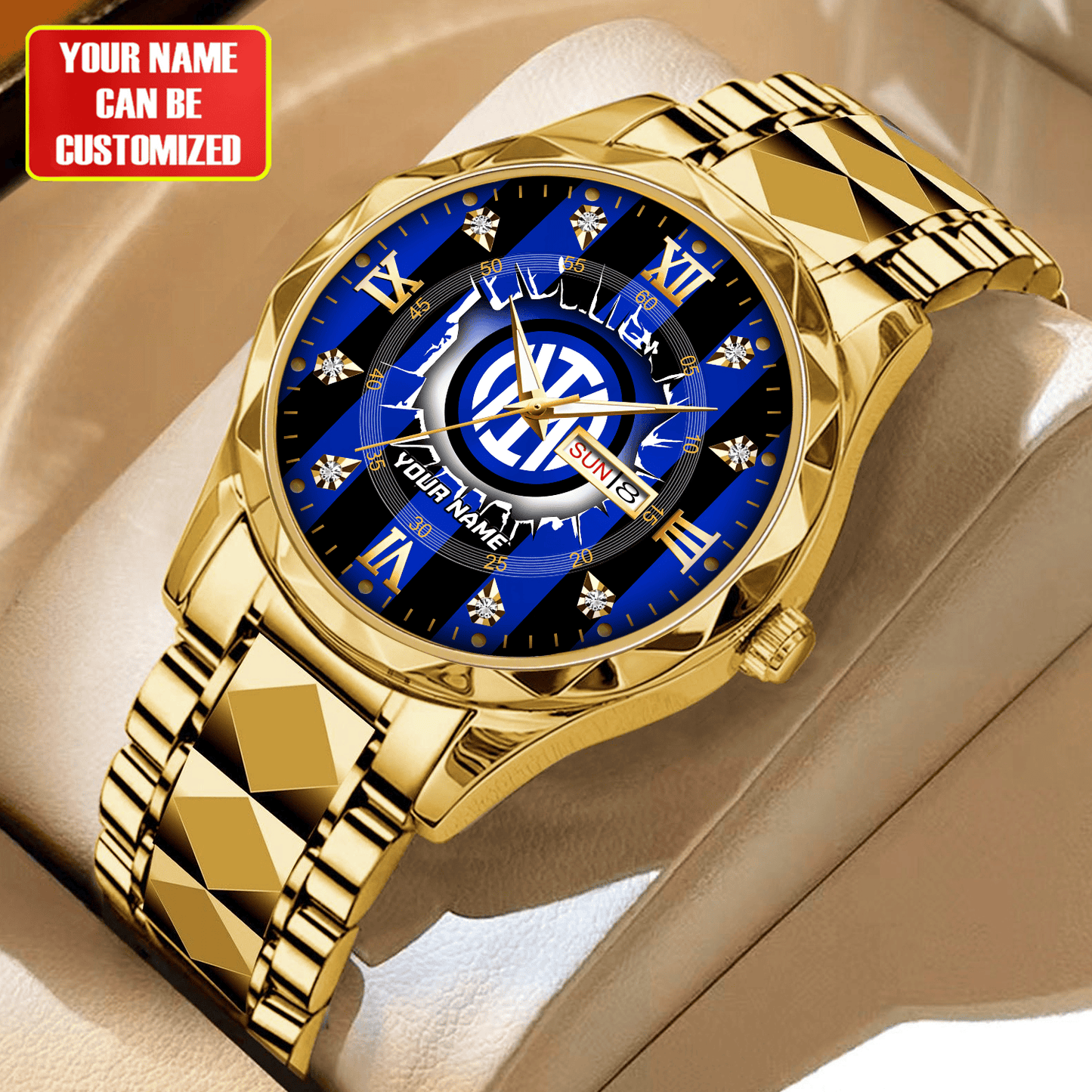 Personalized Inter Milan Alloy Charley Watch V2