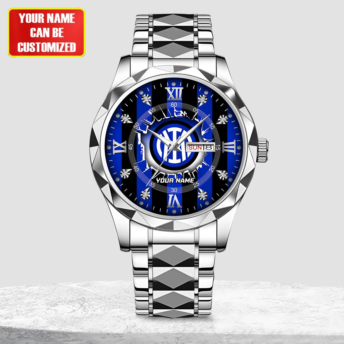 Personalized Inter Milan Alloy Charley Watch V2