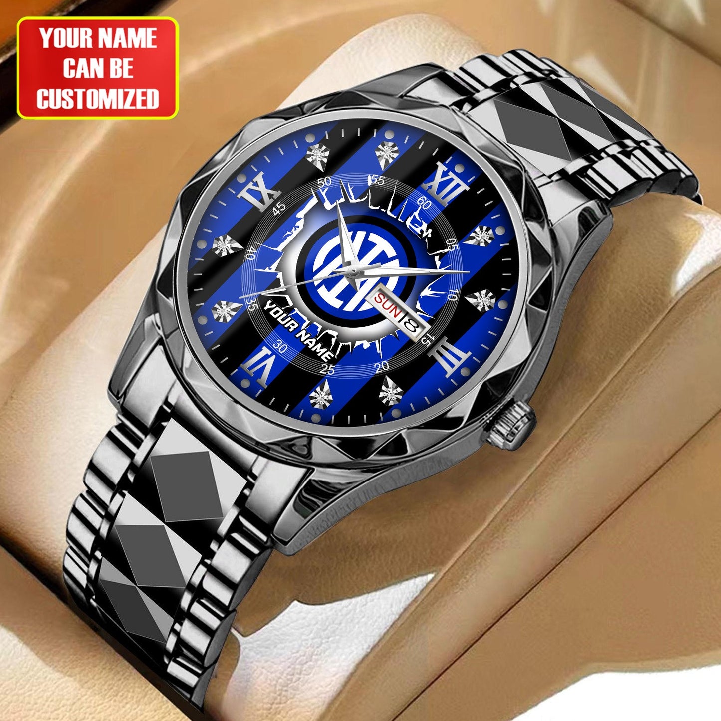 Personalized Inter Milan Alloy Charley Watch V2