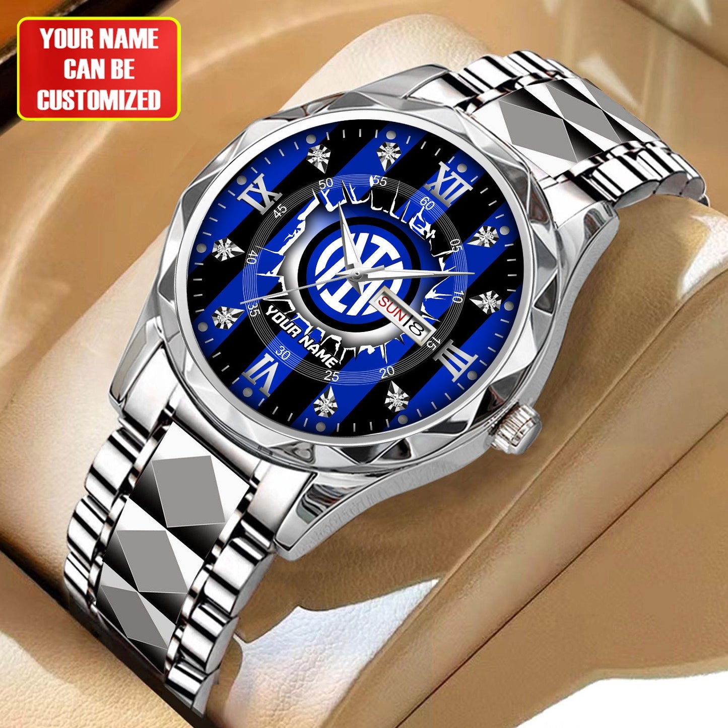 Personalized Inter Milan Alloy Charley Watch V2