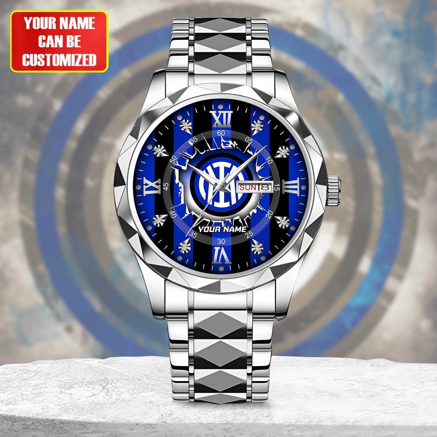 Personalized Inter Milan Alloy Charley Watch V2