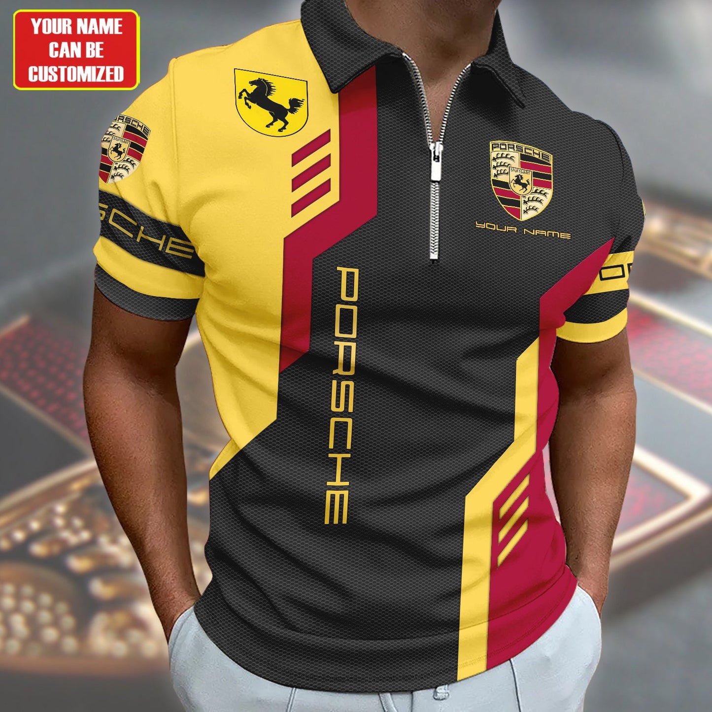 Personalized Pors Sport 3D Full Printing Set , Pors Sport Shirt, Hoodie , Short ,Polo ,hawaii V4