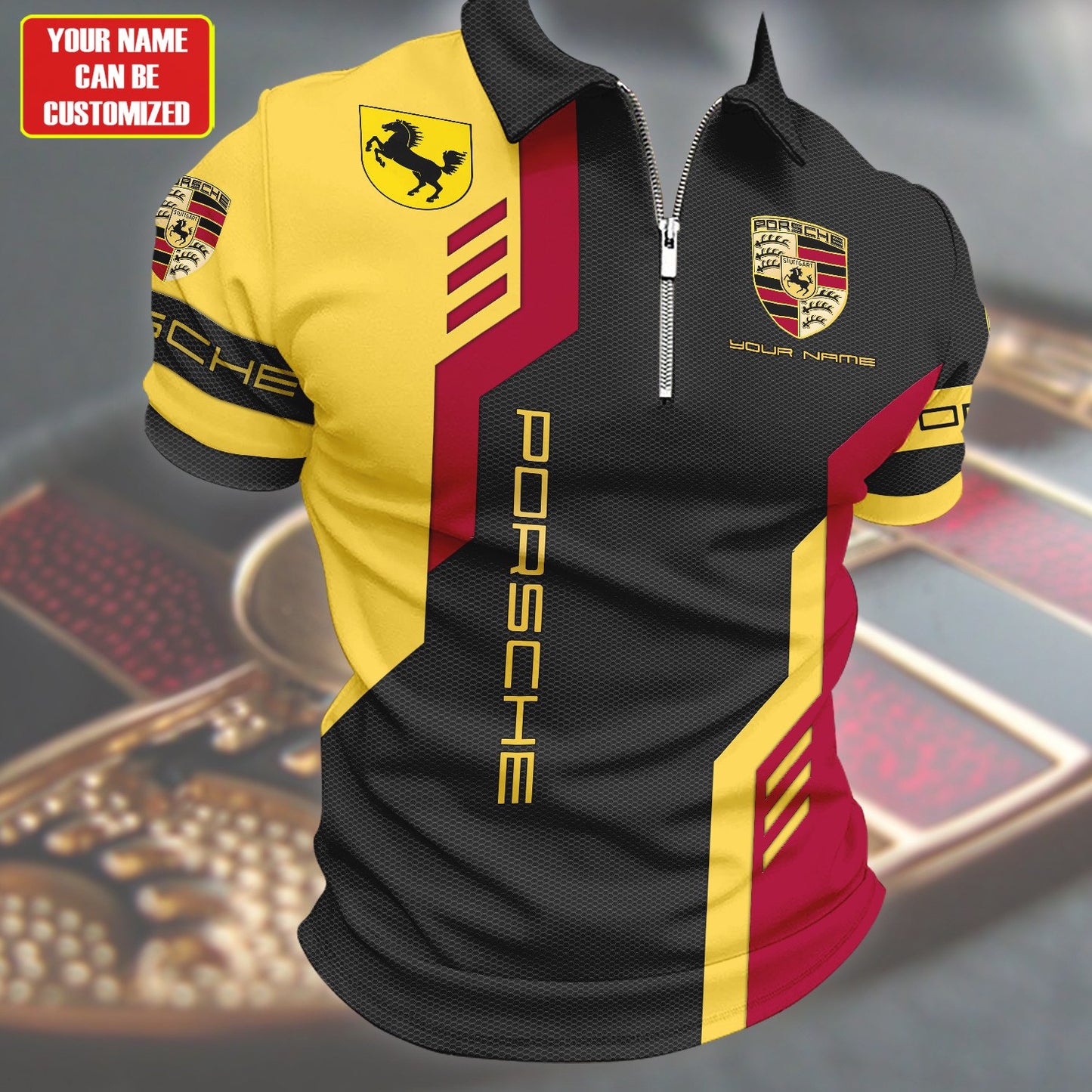 Personalized Pors Sport 3D Full Printing Set , Pors Sport Shirt, Hoodie , Short ,Polo ,hawaii V4