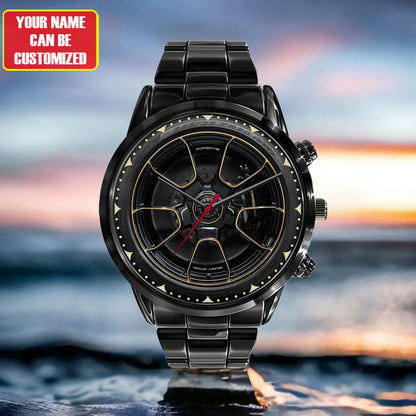 Pors Tire Luxury Stainless Steel Watch