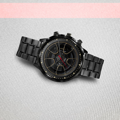 Pors Tire Luxury Stainless Steel Watch