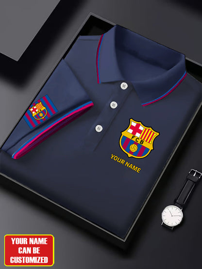Personalized Barcelona FC 3D Full Printing Set , Barcelona FC Shirt , Barcelona Set , Zipper Polo, Hoodie , Short , Polo , hawaii V19