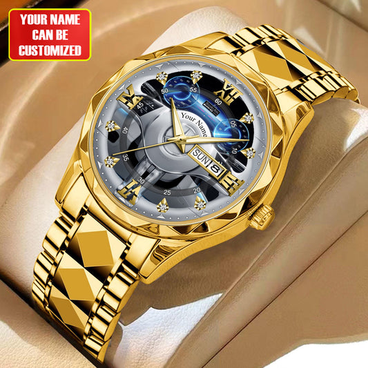 Personalized Merc AMG Line Luxury Alloy Charley Watch