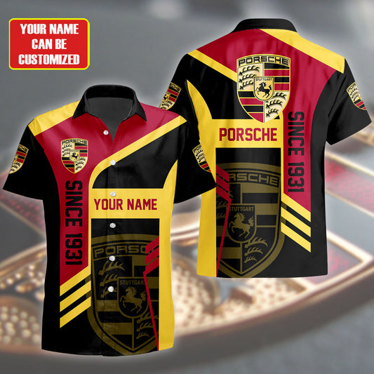 Personalized Pors Since 1931 Hawaii Shirt Beach Short