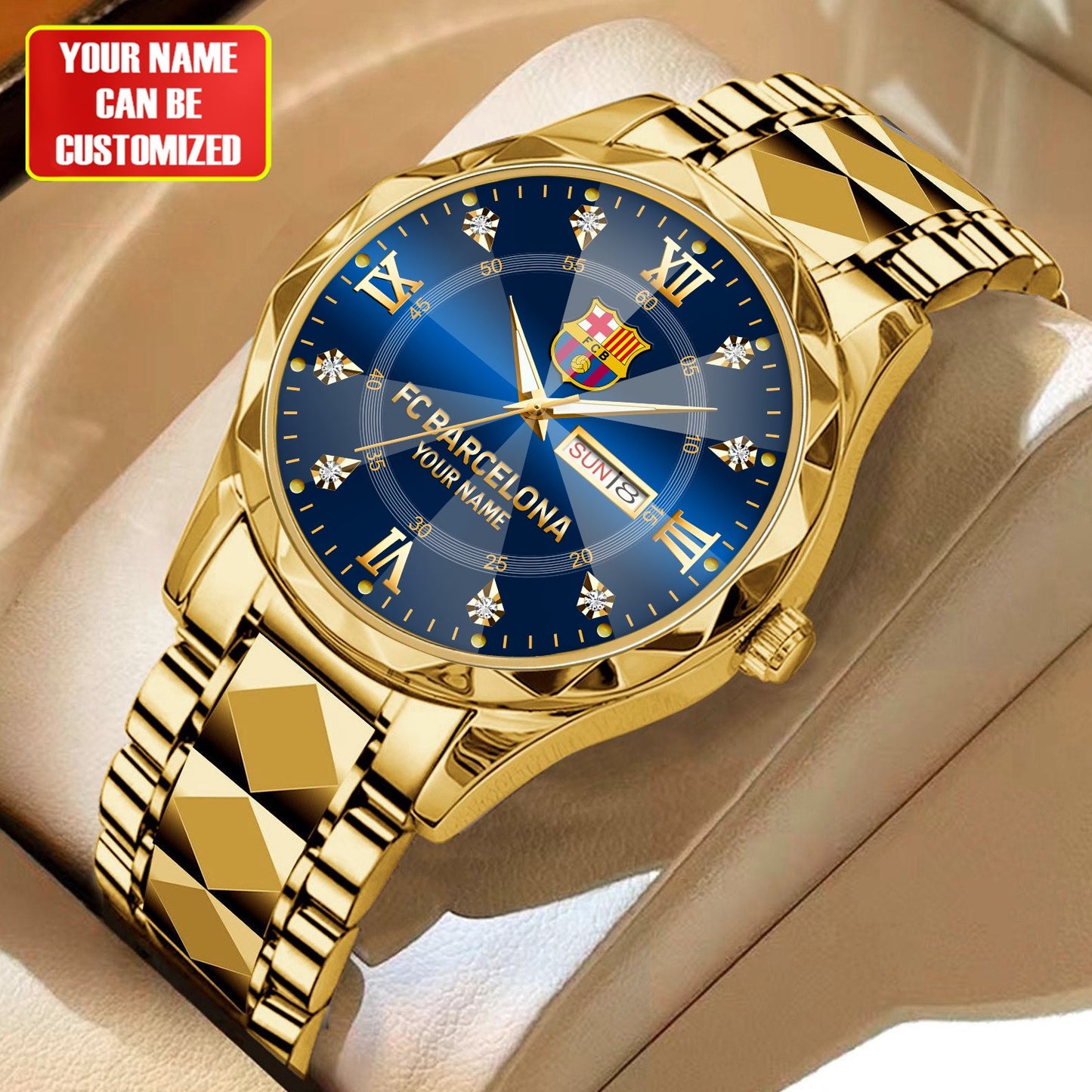 Personalized Barcelona FC Alloy Charley Watch V7