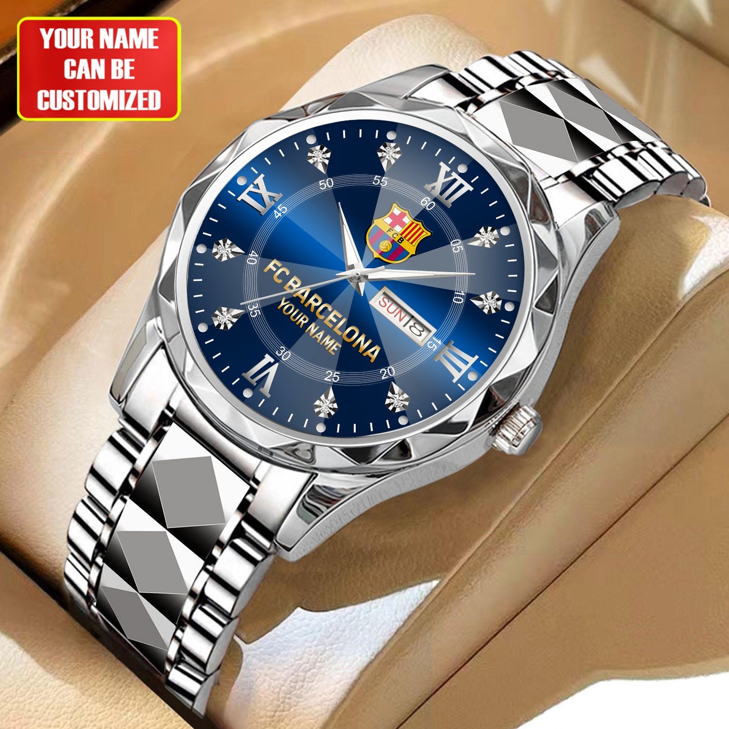 Personalized Barcelona FC Alloy Charley Watch V7