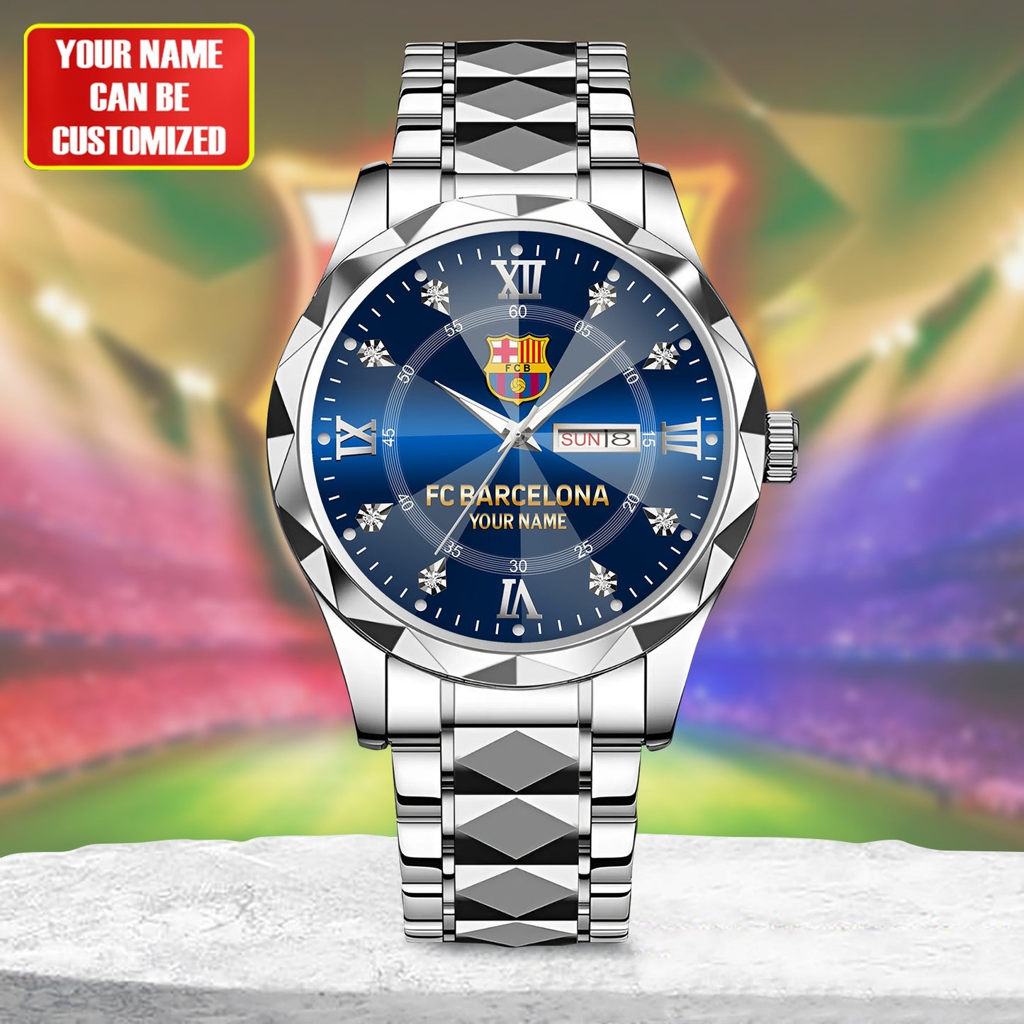 Personalized Barcelona FC Alloy Charley Watch V7